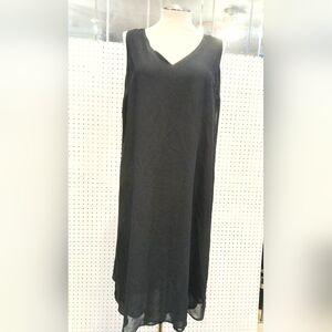 Lane Bryant Elegant Black Maxi Dress